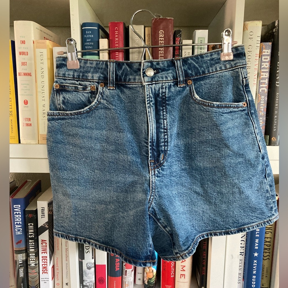 Madewell The Curvy Perfect Mid-Length Jean Shorts